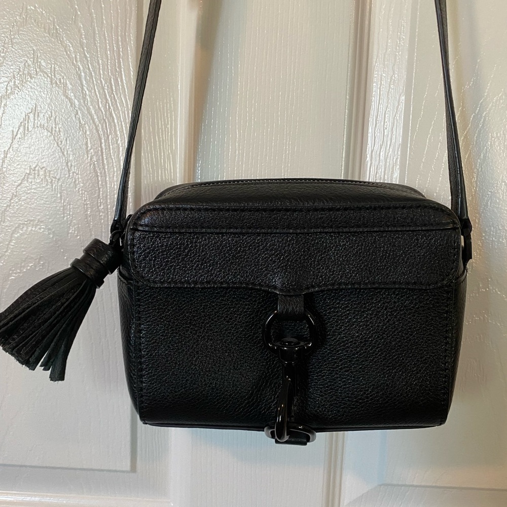 Rebecca Minkoff Purse Crossbody Black Handbag - Picture 2 of 14